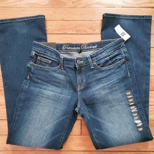 GAP Premium Boot Cut Jeans In True Blue Dark Wash Sz 8 / 29A NWT